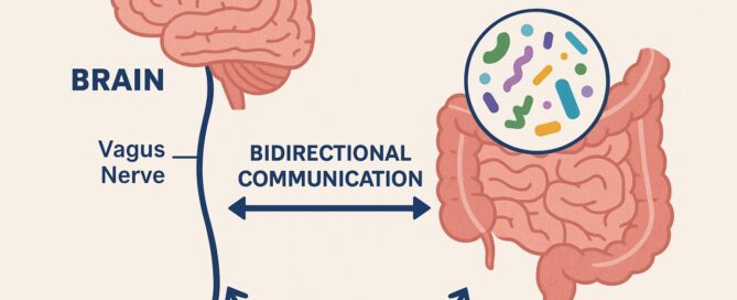 Serotonin production is controlled partly by the health of the gut microbiome
